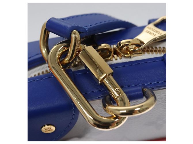 LOUIS VUITTON LVxNBA Tigerama Borsa per Telefono Soft Trunk Bianca M80101 Auth JB084SM Bianco - vista 10