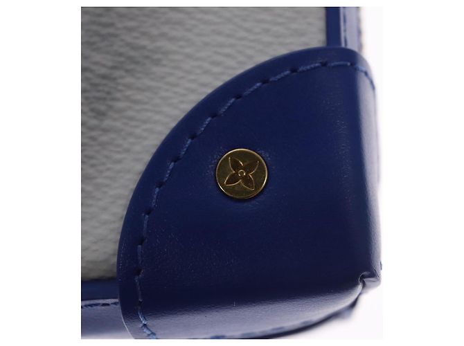 LOUIS VUITTON LVxNBA Tigerama Borsa per Telefono Soft Trunk Bianca M80101 Auth JB084SM Bianco - vista 18