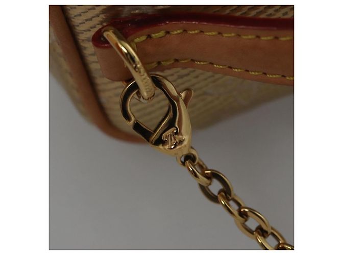 LOUIS VUITTON Microvanity Laminato Monogramma Oro M22920 LV Auth EC760SM D'oro - vista 15