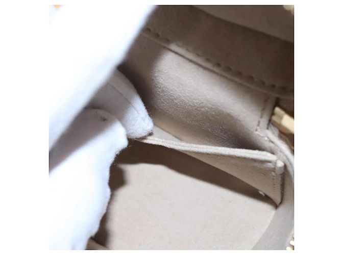 LOUIS VUITTON Microvanity Laminato Monogramma Oro M22920 LV Auth EC760SM D'oro - vista 26