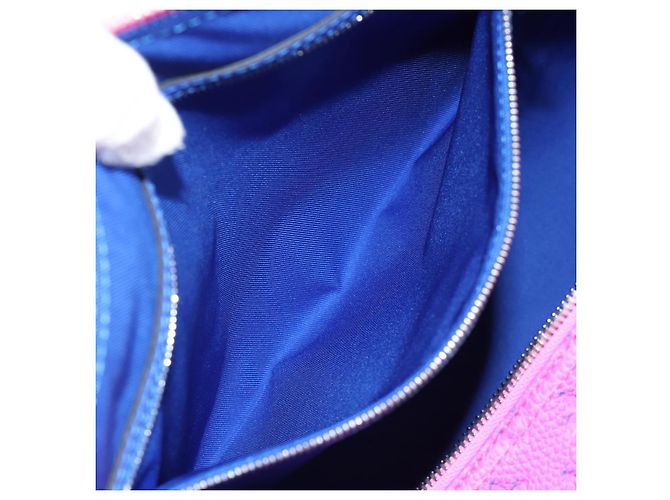 LOUIS VUITTON Keepall Bandouliere 50 in Taurillon Illusion M59713 Auth yk19483SM Rosa - vista 23