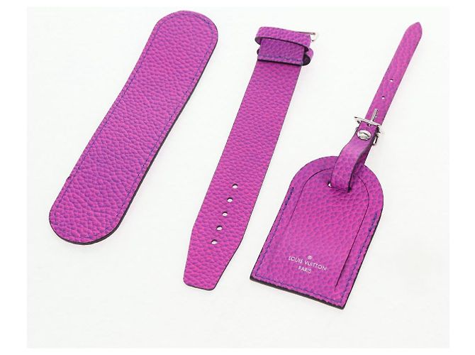 LOUIS VUITTON Keepall Bandouliere 50 in Taurillon Illusion M59713 Auth yk19483SM Rosa - vista 24