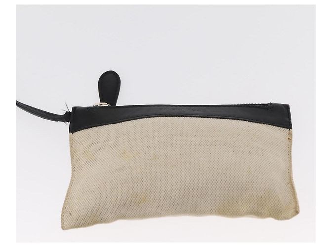 BALENCIAGA Handtasche aus Canvas Beige Schwarz Auth ka561 - Ansicht 21