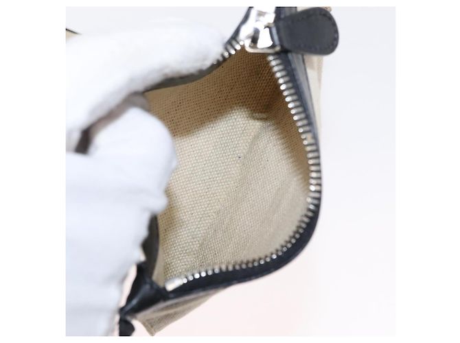 BALENCIAGA Handtasche aus Canvas Beige Schwarz Auth ka561 - Ansicht 23