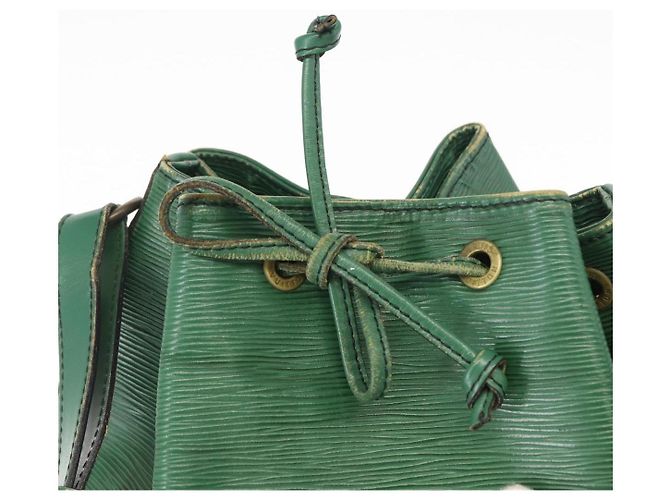 LOUIS VUITTON Borsa a Spalla Epi Noe Verde M44004 LV Auth 154171 - vista 10