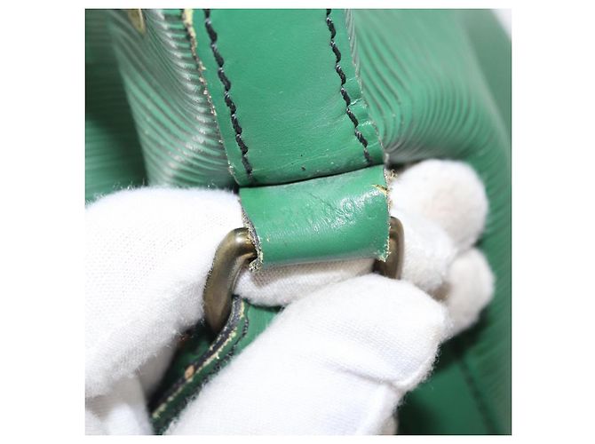 LOUIS VUITTON Borsa a Spalla Epi Noe Verde M44004 LV Auth 154171 - vista 12
