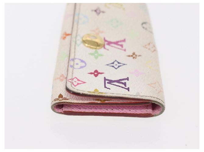 PORTA MONETE Zippy Multicles 4 di LOUIS VUITTON 2 Set Bianco Auth am9908 - vista 11