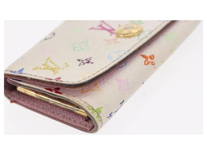 PORTA MONETE Zippy Multicles 4 di LOUIS VUITTON 2 Set Bianco Auth am9908 - vista 14