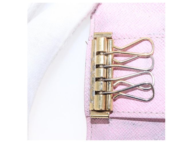 PORTA MONETE Zippy Multicles 4 di LOUIS VUITTON 2 Set Bianco Auth am9908 - vista 16