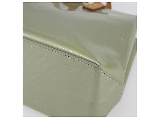 LOUIS VUITTON Monogram Vernis Reade PM Borsa a Mano Grigia M91145 LV Auth 154835 Grigio - vista 15