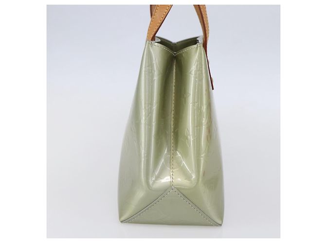 LOUIS VUITTON Monogram Vernis Reade PM Borsa a Mano Grigia M91145 LV Auth 154835 Grigio - vista 3