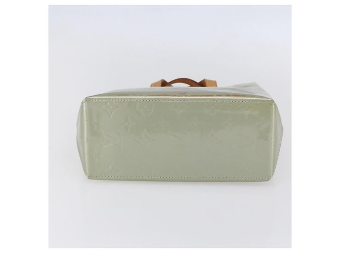 LOUIS VUITTON Monogram Vernis Reade PM Borsa a Mano Grigia M91145 LV Auth 154835 Grigio - vista 5