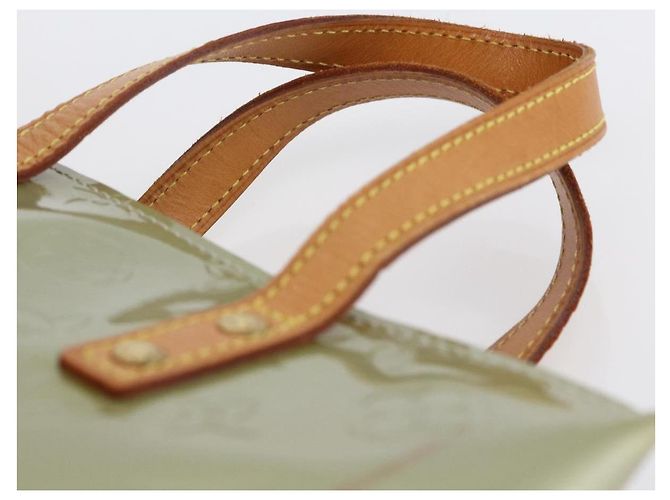 LOUIS VUITTON Monogram Vernis Reade PM Borsa a Mano Grigia M91145 LV Auth 154835 Grigio - vista 8