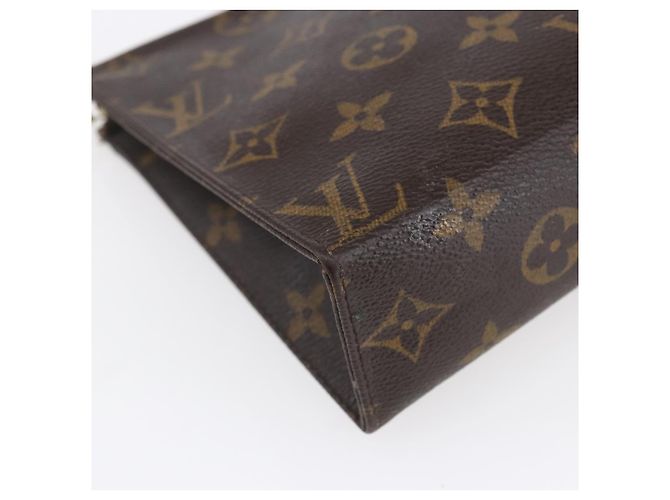 LOUIS VUITTON Poche Toilette Monogram 19 Pouch M47544 LV Auth mr1582 Monogramma - vista 14