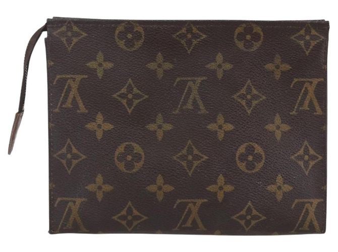LOUIS VUITTON Poche Toilette Monogram 19 Pouch M47544 LV Auth mr1582 Monogramma - vista 2