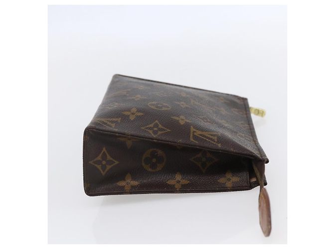 LOUIS VUITTON Poche Toilette Monogram 19 Pouch M47544 LV Auth mr1582 Monogramma - vista 4