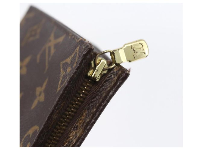 LOUIS VUITTON Poche Toilette Monogram 19 Pouch M47544 LV Auth mr1582 Monogramma - vista 9