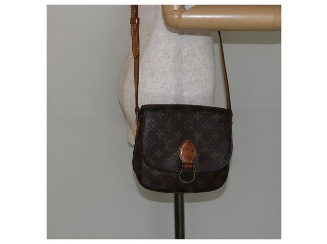 LOUIS VUITTON Borsa a Spalla Monogram Saint Cloud MM M51243 LV Auth 143451 Monogramma - vista 24