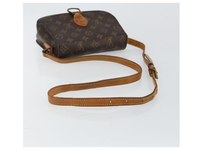 LOUIS VUITTON Borsa a Spalla Monogram Saint Cloud MM M51243 LV Auth 143451 Monogramma - vista 7