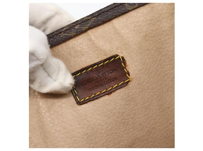 LOUIS VUITTON Borsa Sac Plat Monogram M51140 LV Auth 143118 Monogramma - vista 10