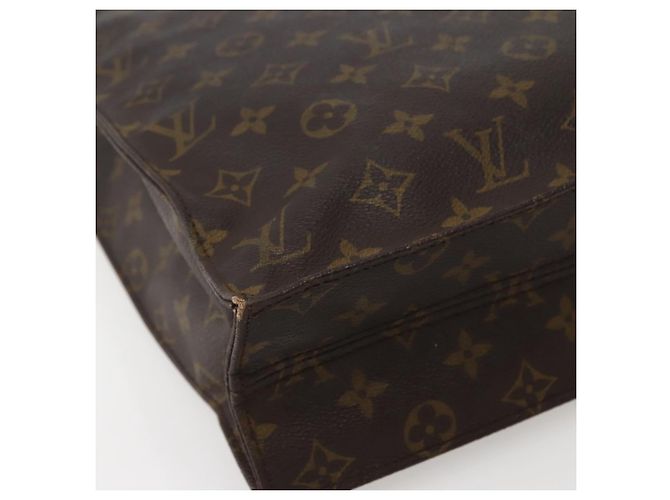 LOUIS VUITTON Borsa Sac Plat Monogram M51140 LV Auth 143118 Monogramma - vista 14