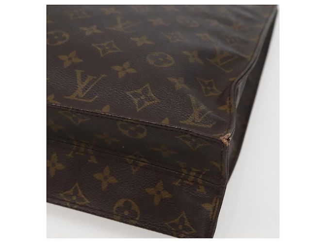 LOUIS VUITTON Borsa Sac Plat Monogram M51140 LV Auth 143118 Monogramma - vista 15