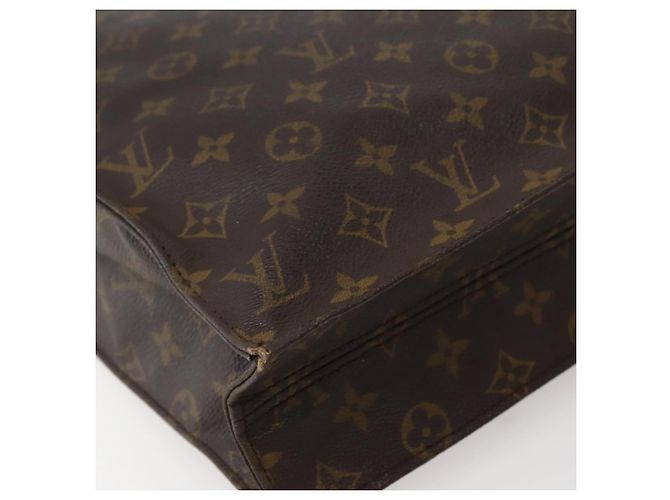 LOUIS VUITTON Borsa Sac Plat Monogram M51140 LV Auth 143118 Monogramma - vista 16