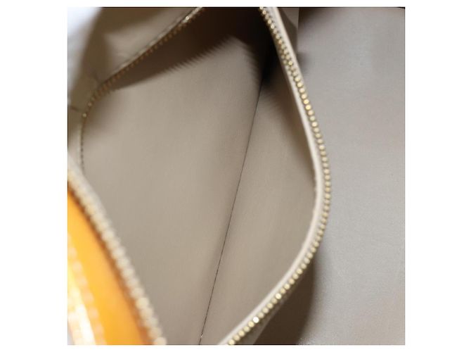 LOUIS VUITTON Borsa a Mano Houston Monogram Vernis Beige M91004 LV Auth th6347 - vista 22