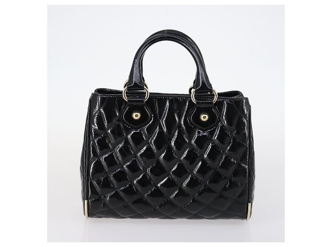 BALLY Celine PRADA C Borsa Macadam Nylon Smalto 3Set Beige Khaki Nero Auth BA5394 Cachi - vista 16