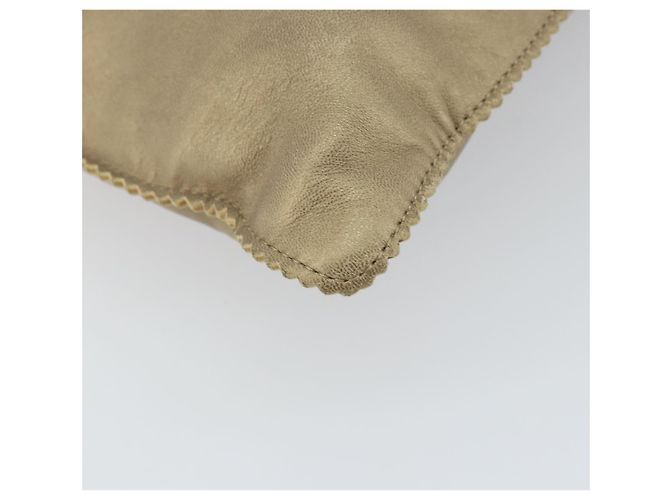 LOEWE Borsa Tote Anagramma Pelle Oro Auth hk2975 D'oro - vista 16