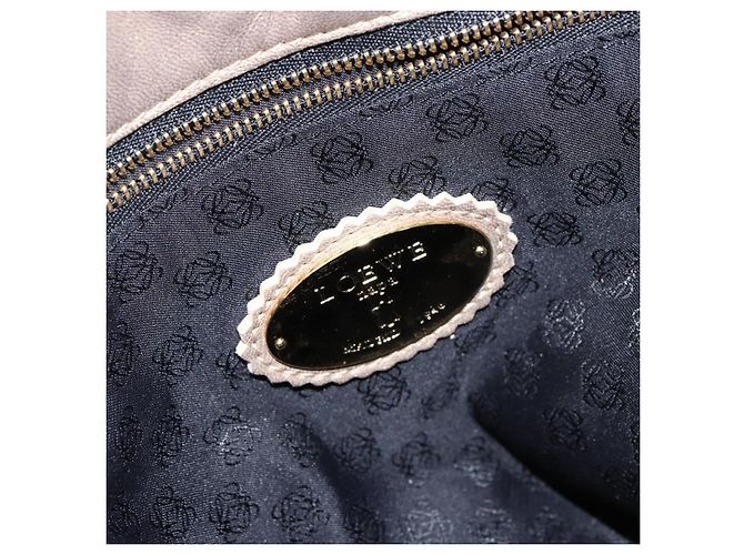 LOEWE Borsa Tote Anagramma Pelle Oro Auth hk2975 D'oro - vista 18