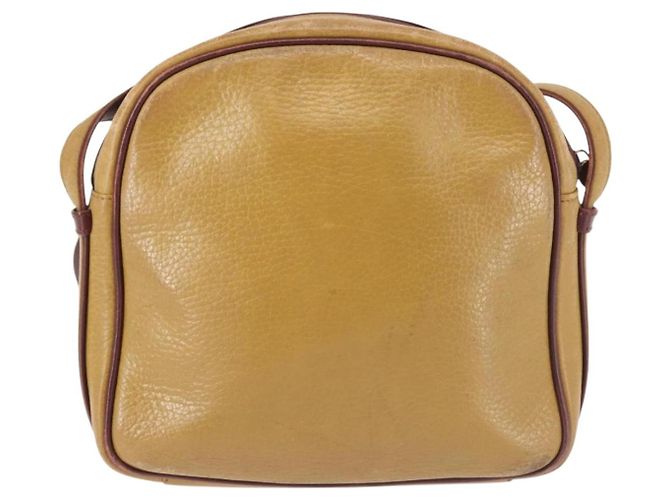 Cartier Borsa a Spalla in Pelle Beige Oro Auth BA6209 D'oro - vista 2