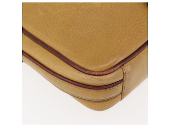 Cartier Borsa a Spalla in Pelle Beige Oro Auth BA6209 D'oro - vista 9
