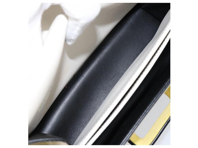 Borsa a Spalla LOEWE Barcelona in Pelle Gialla Argento Autentica 128170V Giallo - vista 11