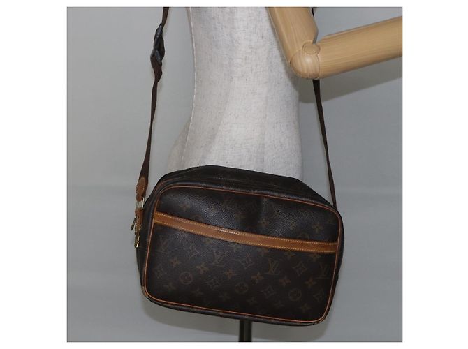 LOUIS VUITTON Bolsa de Ombro Monogram Reporter PM M45254 LV Auth BA6164 Monograma - vista 23
