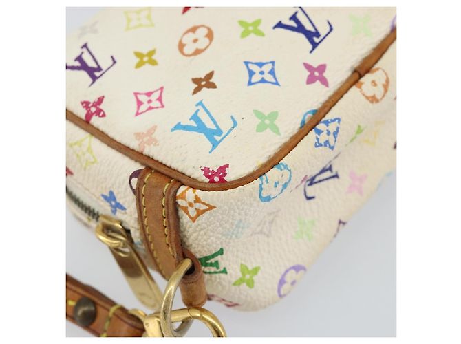 LOUIS VUITTON Pochette Wapity Monogram Multicolore Bianca M58033 Auth 142993 Bianco - vista 14