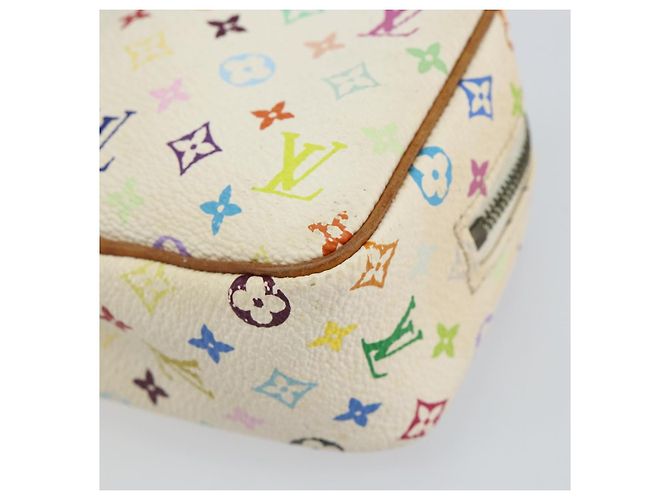 LOUIS VUITTON Pochette Wapity Monogram Multicolore Bianca M58033 Auth 142993 Bianco - vista 7