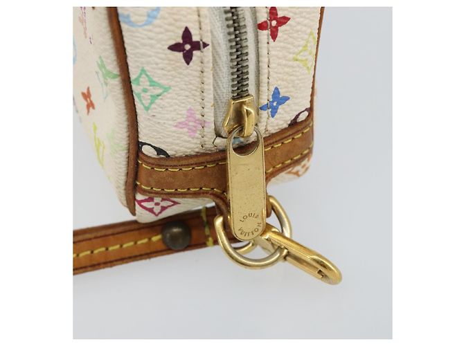 LOUIS VUITTON Pochette Wapity Monogram Multicolore Bianca M58033 Auth 142993 Bianco - vista 9