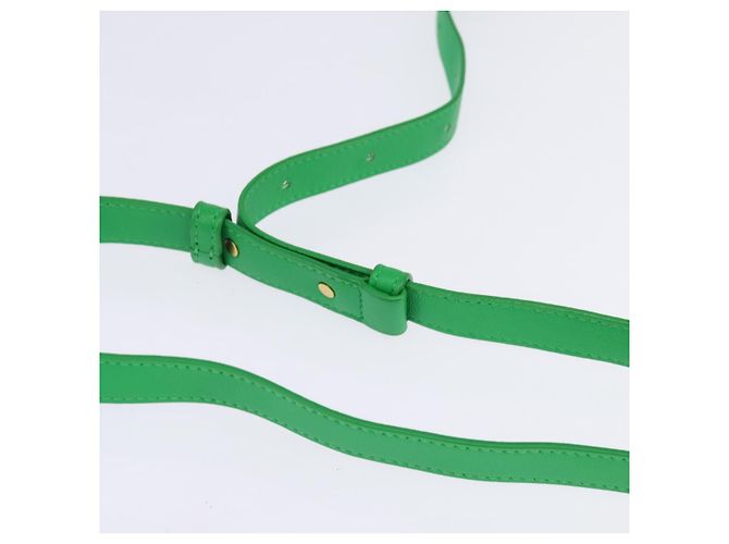 Autre Marque BAG MAXI INTRECCIATO CANDY IN PELLE VERDE BOTTEGA VENETA Auth bs29580 - vista 8