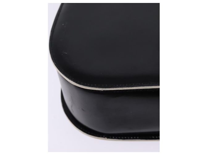 BALLY Borsa a Spalla in Pelle Nera e Oro Auth BA6151 Nero D'oro - vista 16