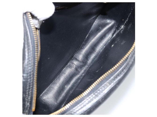 LOUIS VUITTON Borsa a Spalla Epi Jeune Fille MM Nera M52152 LV Auth 143146 Nero - vista 10