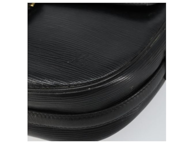 LOUIS VUITTON Borsa a Spalla Epi Jeune Fille MM Nera M52152 LV Auth 143146 Nero - vista 14