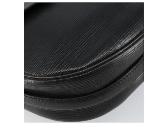 LOUIS VUITTON Borsa a Spalla Epi Jeune Fille MM Nera M52152 LV Auth 143146 Nero - vista 15