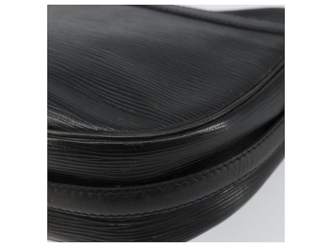 LOUIS VUITTON Borsa a Spalla Epi Jeune Fille MM Nera M52152 LV Auth 143146 Nero - vista 16