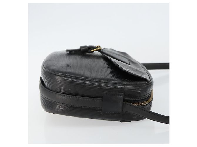 LOUIS VUITTON Borsa a Spalla Epi Jeune Fille MM Nera M52152 LV Auth 143146 Nero - vista 3