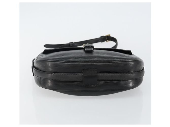 LOUIS VUITTON Borsa a Spalla Epi Jeune Fille MM Nera M52152 LV Auth 143146 Nero - vista 5