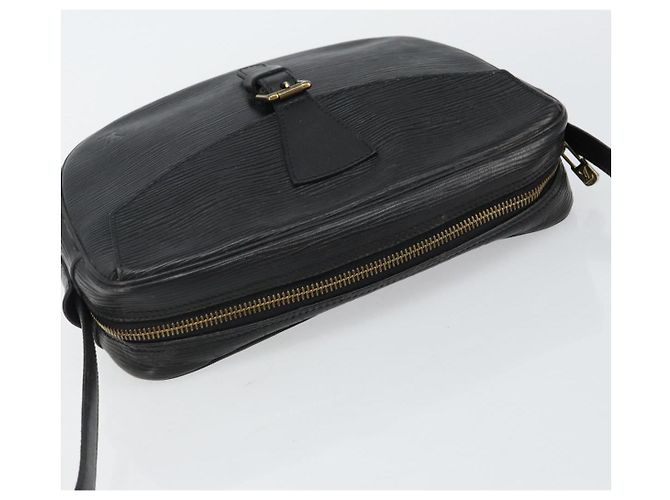 LOUIS VUITTON Borsa a Spalla Epi Jeune Fille MM Nera M52152 LV Auth 143146 Nero - vista 6