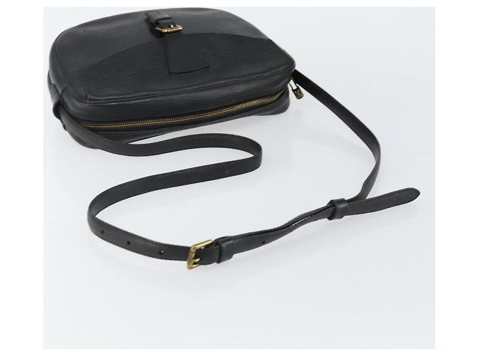 LOUIS VUITTON Borsa a Spalla Epi Jeune Fille MM Nera M52152 LV Auth 143146 Nero - vista 7