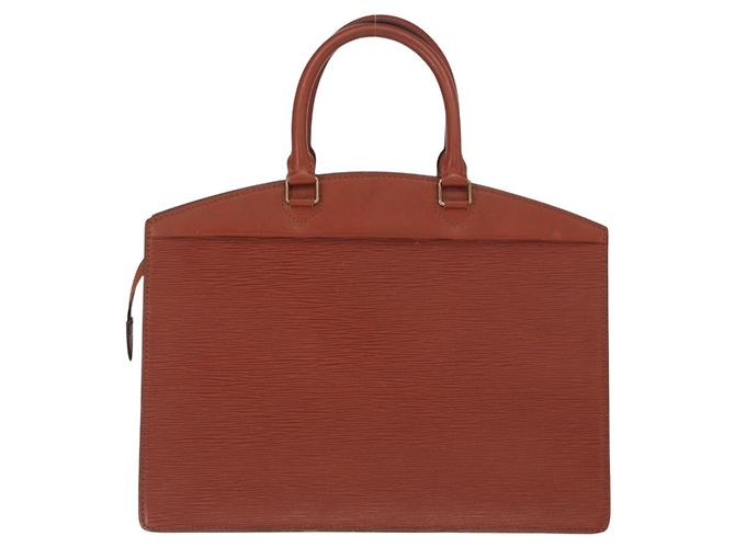 LOUIS VUITTON Borsa a Mano Epi Riviera Marrone M48183 LV Auth BA8583 - vista 2