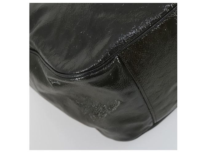 Borsa a Spalla SAINT LAURENT Smalto Khaki Argento Auth bs31200 Cachi - vista 16